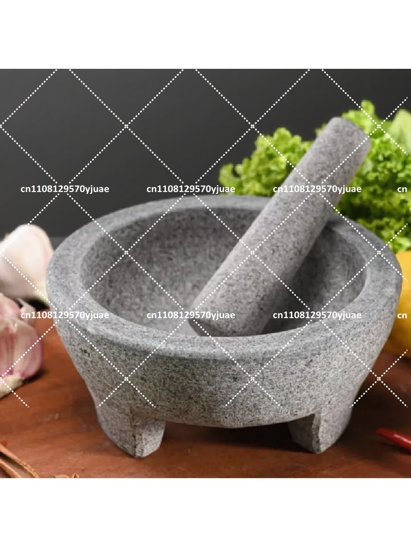 Mortar Pestle Granite - Mortier et pilon en granit naturel