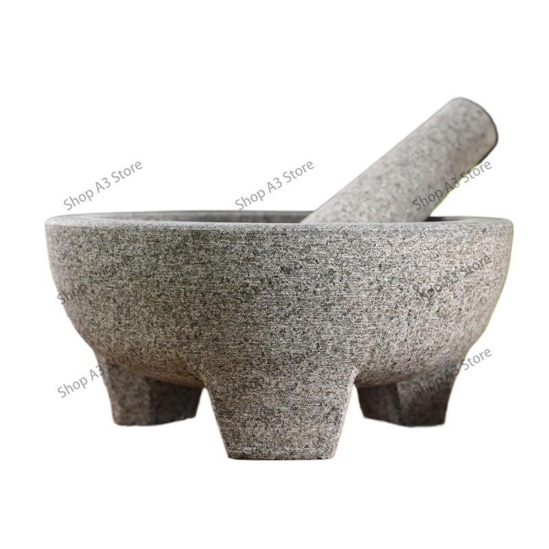 Mortar Pestle Granite - Mortier et pilon en granit naturel