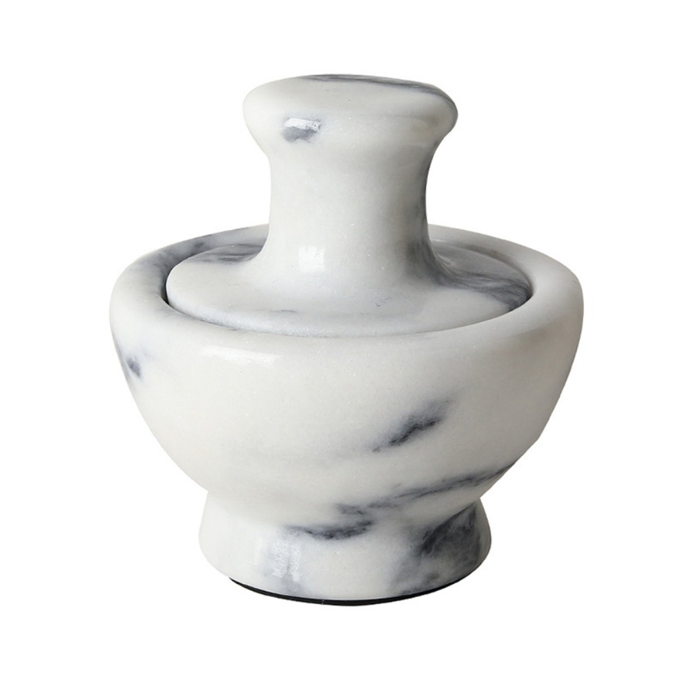 Mortar Pestle Granite - Presse-ail manuel en marbre, mortier à