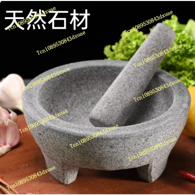Mortar Pestle Granite - Mortier et pilon en granit naturel,