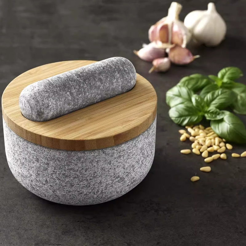 Pilon en granit avec revêtemen - Mortar Pestle Granite avis et prix