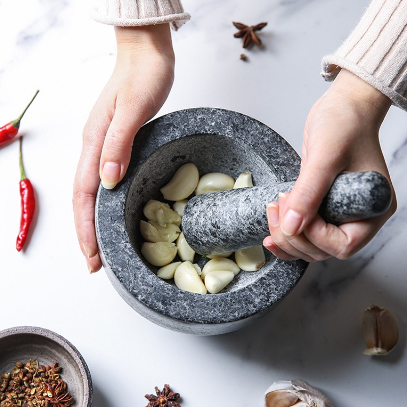 Ensemble de mortier et de pilo - Mortar Pestle Granite avis et prix