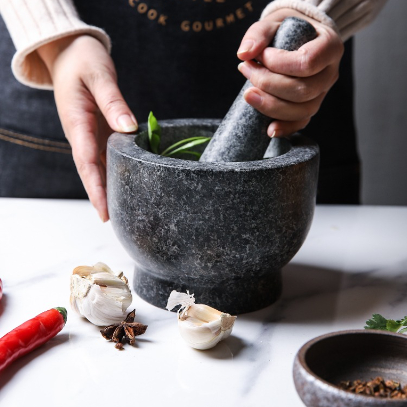 Ensemble de mortier et de pilo - Mortar Pestle Granite avis et prix