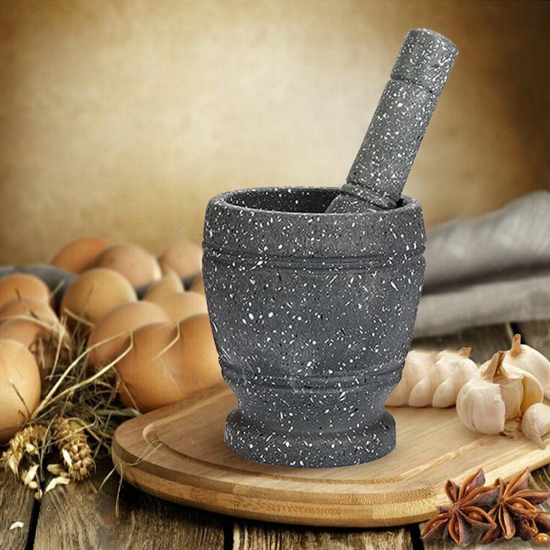Ensemble de pilon et de mortie - Mortar Pestle Granite avis et prix