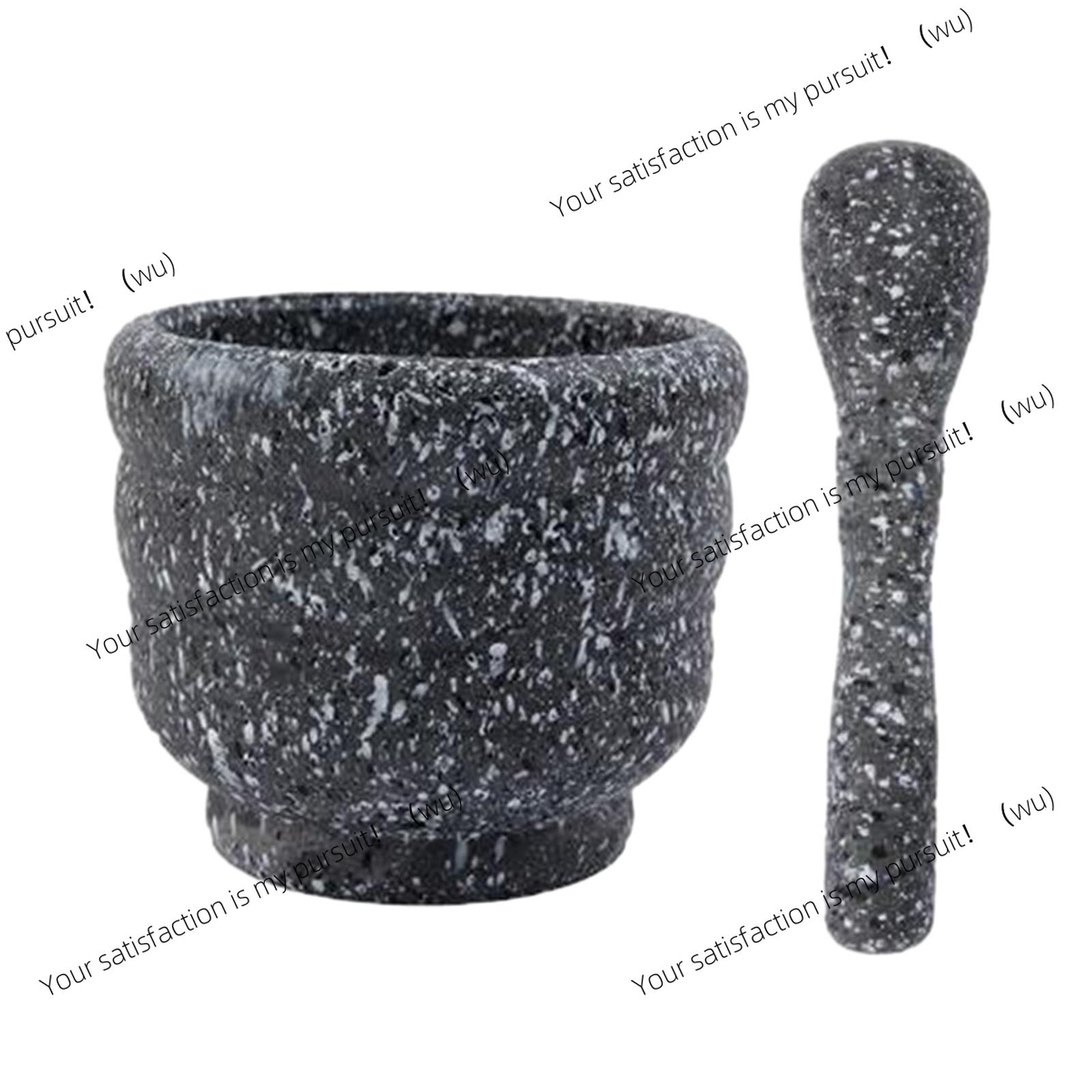 Mortier et pilon réutilisables - Mortar Pestle Granite avis et prix