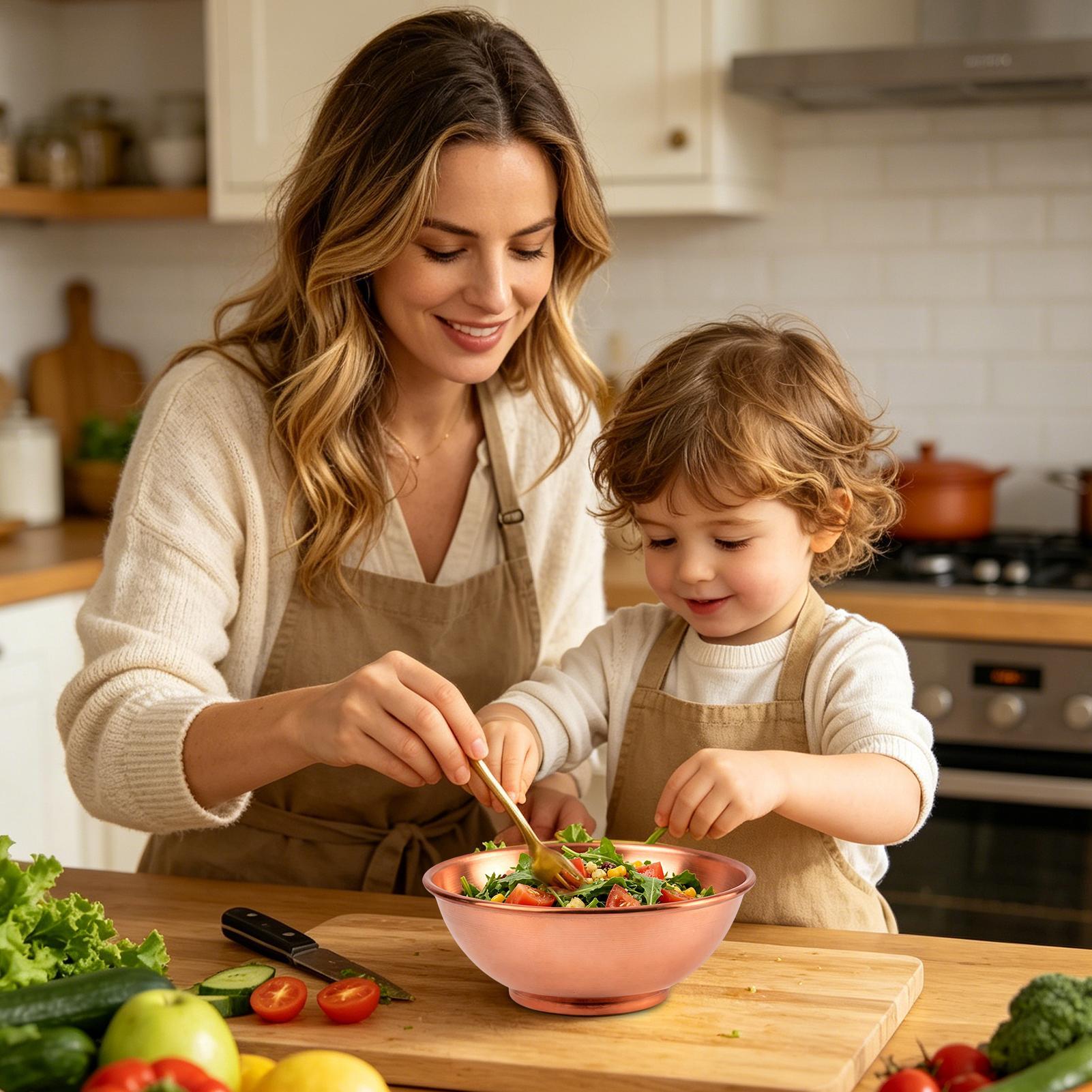 Grand saladier en cuivre pour  - Home Cooking Kitchen avis et prix