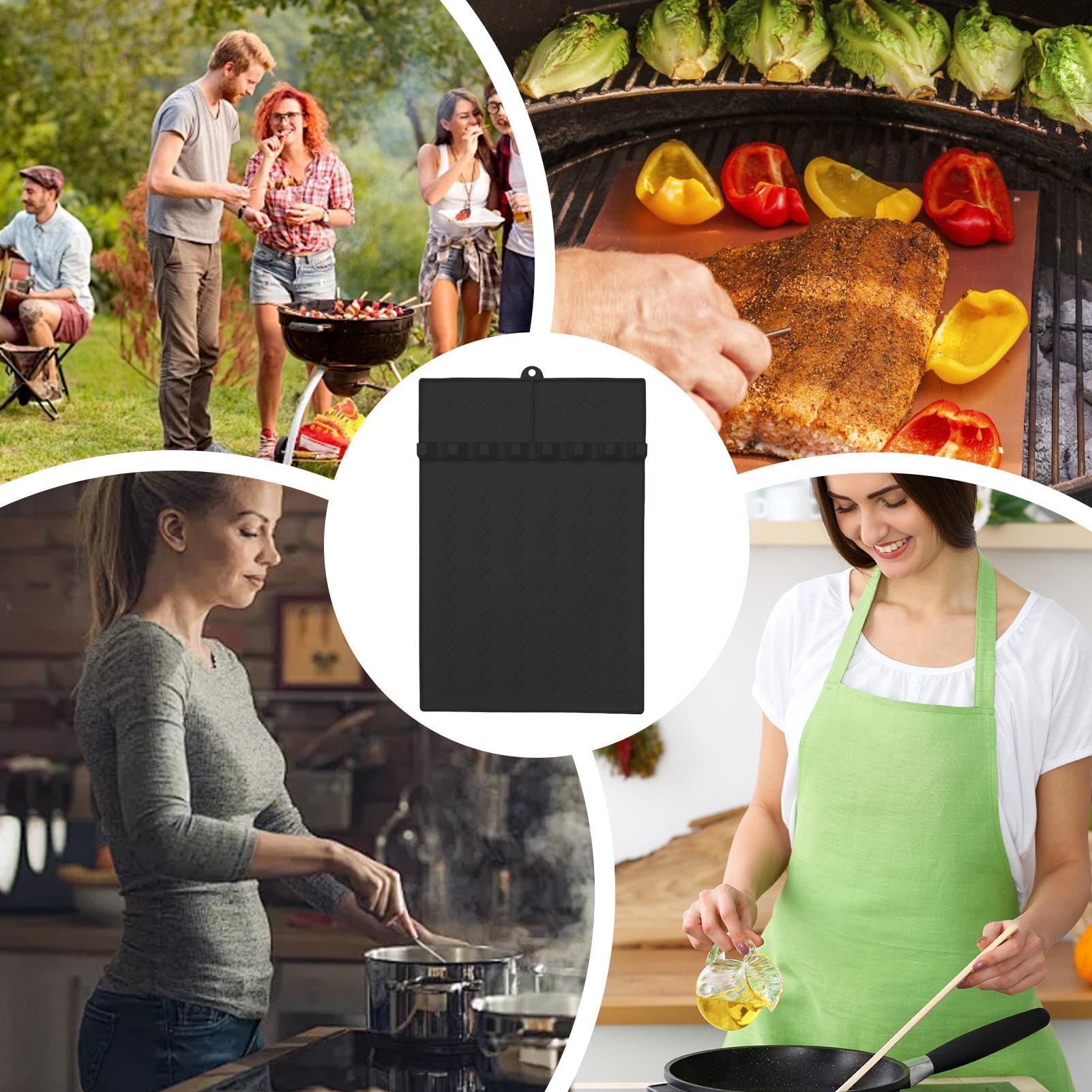 Tapis de barbecue en silicone, - Home Cooking Kitchen avis et prix