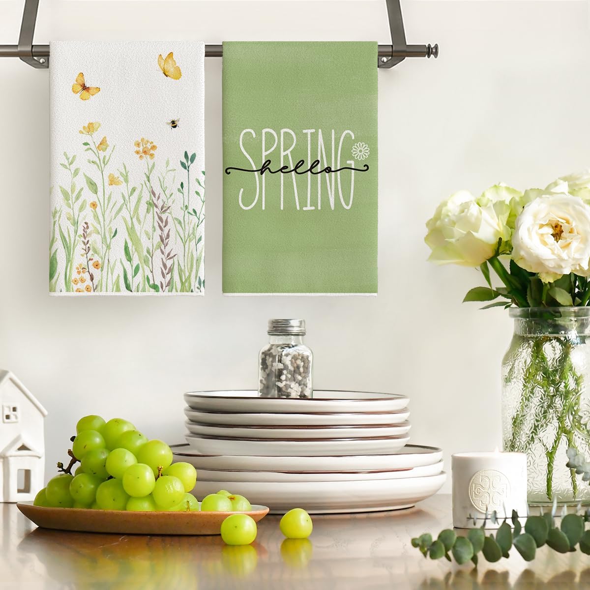 Lot de 4 torchons de cuisine à - Home Cooking Is The Best avis et prix
