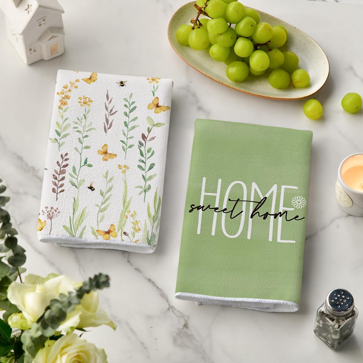 Lot de 4 torchons de cuisine à - Home Cooking Is The Best avis et prix