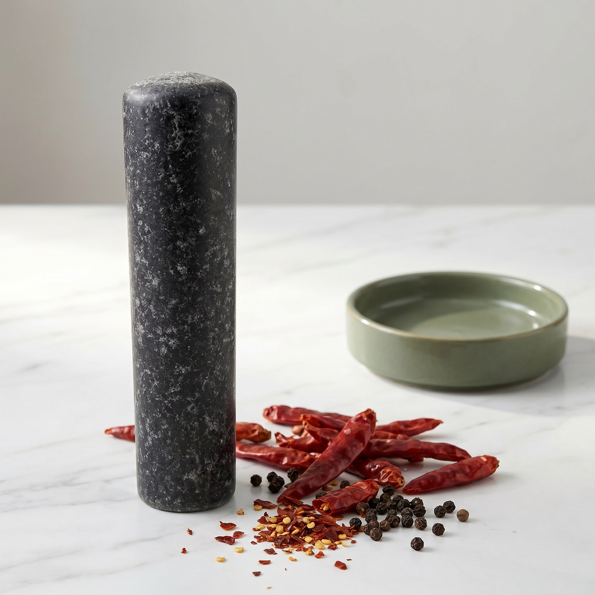 Mortier et pilon en pierre de  - Mortar Pestle Granite avis et prix