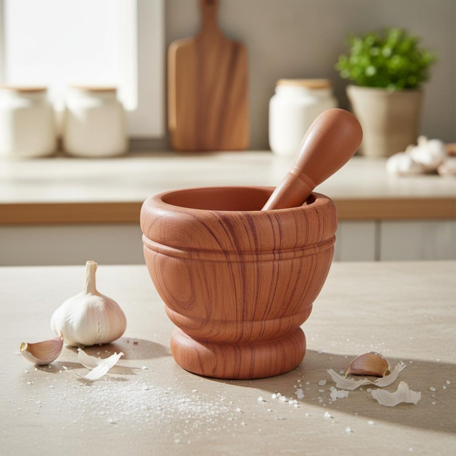 Mortier et pilon à ail en gran - Mortar Pestle Granite avis et prix