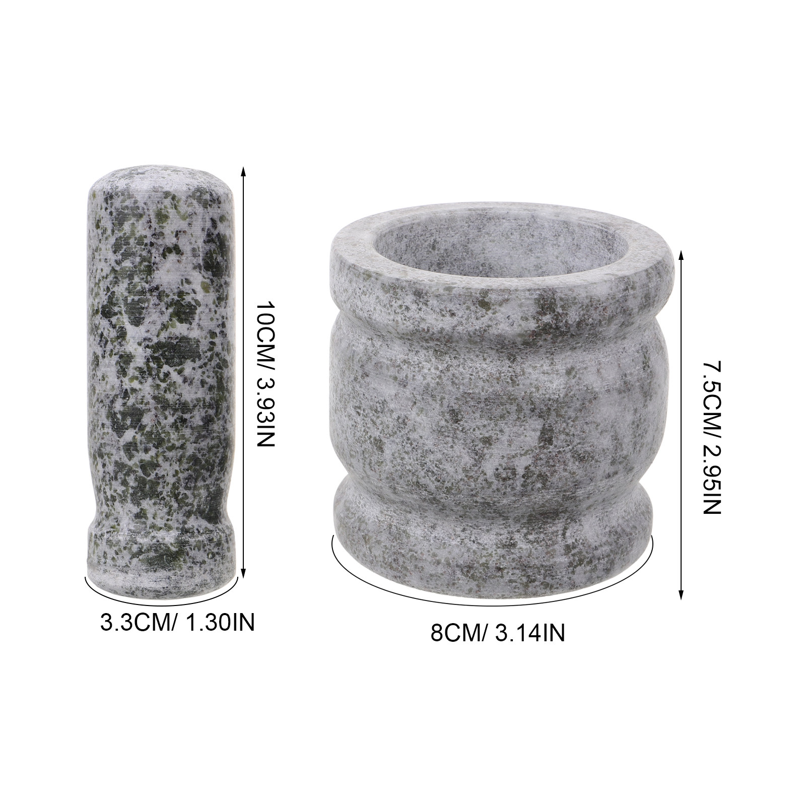 1 ensemble de mortier et pilon - Mortar Pestle Granite avis et prix