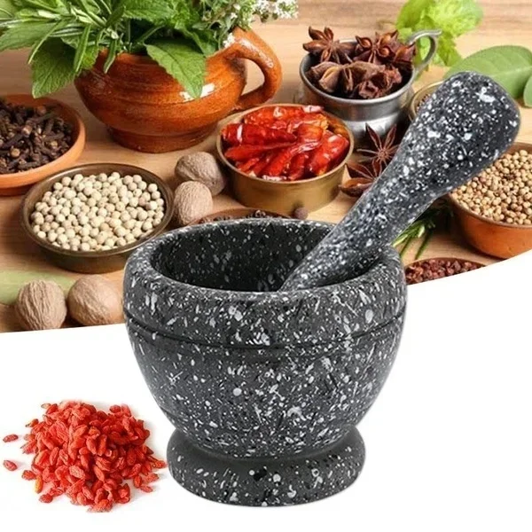 Ensemble de mortier et pilon e - Mortar Pestle Granite avis et prix